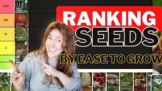Garden Plants That Will Help You SURVIVE & Lower The Grocery Bill. Ranking Garden Seeds Grow ability