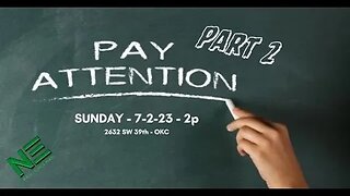 Pay Attention part 2 #jesus