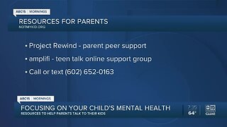 Resources for parents to help their children's mental health during COVID-19 pandemic