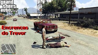 Encrencas do Trevor - GTA 5 - na AMD Radeon RX 580 8GB GDDR5 256bits