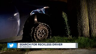 Milwaukee Police search for reckless driving suspect