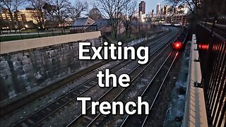 NS exiting the trench Pittsburgh PA