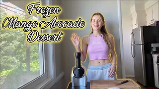 I Make Frozen Mango Avocado Ice Cream!