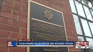 Tulsa honors fallen, wounded officer