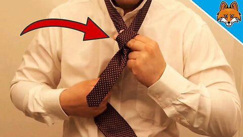 How to Tie a Tie 👔 Windsor Knot for beginners ⚡️ fast and easy 💥