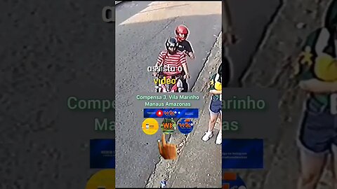 Dois meliantes em uma motocicleta tentaram roubar o celular de uma jovem que aguardava o ônibus...