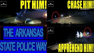 The Arkansas State Police Way | Just Another Pit, Chase N Cuff Video of ASP Troopers Doing It Right