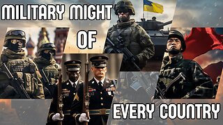 Military Might Of Every Country In The World In One Visual Representation