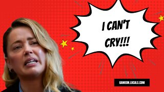 Amber Heard's acting coach testifies that Amber can't fake cry! Jury takes note!