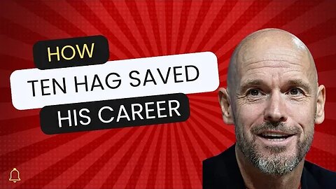 The key to Ten hag Saving his manchester united career