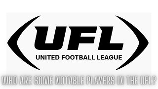 The most notable player on each of the 8 UFL teams