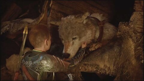 Checking On The Wolves 2 | God of War: Ragnarök 4K Clips (PS5, PS4) | God of War Ragnarok