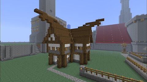 Minecraft: Let's Build a Medieval Viking Home [part 120 season 1]