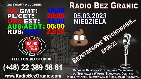 05.03.2023 - 19:00 - „Bezstresowe Wychowanie...” - EP08/23