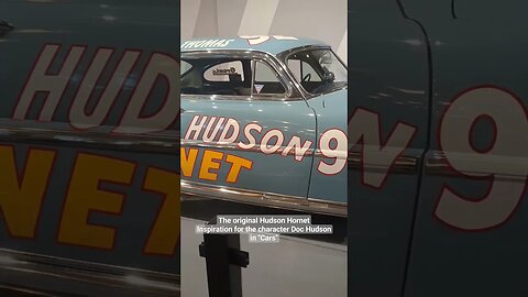 The original Hudson Hornet early NASCAR phenomenon. #hudson #hudsonhornet #pixarcars