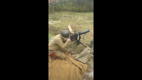 Shooting the J&M Spec M1917A1 Browning .30 cal