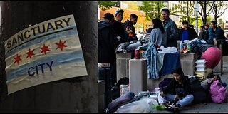 Chicago Migrant Centers Overcrowded, Discussion Of Sanctuary Cities & Crisis At The Border