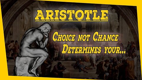 Powerful age old wisdom from Aristotle relevant today!