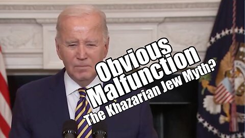 Biden Malfunction. Khazarian Jew Myth? Tom Renz LIVE. B2T Show Feb 7, 2024