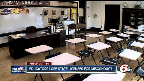 Teachers who lose their licenses for misconduct with children can often still work with kids