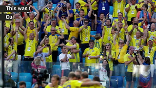 A Russian City Reportedly Ran Out Of Beer Due To Swedish Fans Celebrating Their First World Cup Win In 12 Years