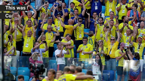 A Russian City Reportedly Ran Out Of Beer Due To Swedish Fans Celebrating Their First World Cup Win In 12 Years