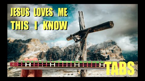 How to Play Jesus Loves Me This I Know on a Tremolo Harmonica with 24 Holes