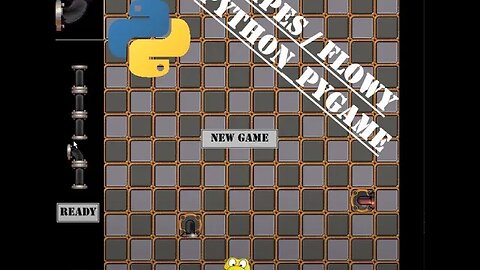 Pipes / Flowy - Demo | Python | Pygame Module | Programming Beginners