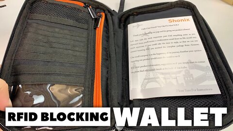 RFID Blocking Travel Wallet Passport Holder by Shonix Review
