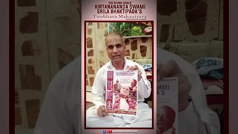 Kirtanananda Swami Srila Bhaktipada's Tirobhava Mahautsave