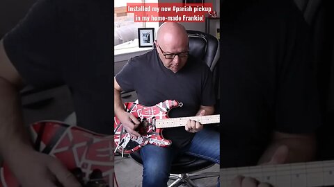 Please like/subscribe- Finally finished my Frankie project! #tone #evh #inspired4life #guitar
