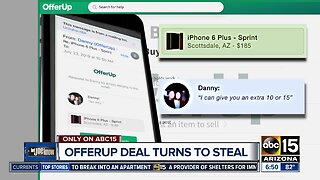 OfferUp deal turns into a theft