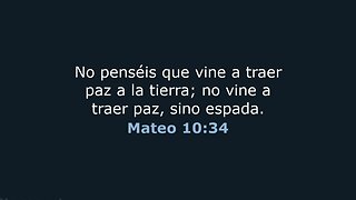 No he venido a traer paz #devocional #devocionaldiario