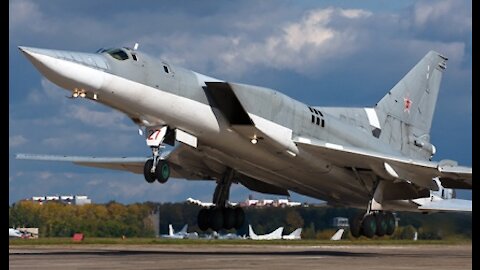 Russian Tupolev Tu-22M3 Crash