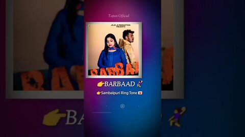 BARBAAD Sambalpuri Ring Tone #manikemove #barbaad #shorts #seo