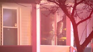Firefighter injured battling house fire on East 142nd Street