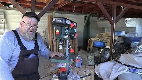 upgrading the Grizzly G7945 drill press