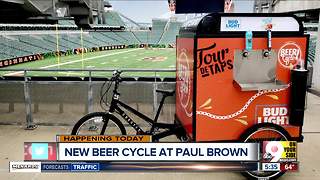 New food, and a "beer cycle" at Paul Brown stadium