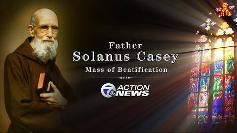 Tens of thousands flock to Detroit for beatification of Father Solanus Casey