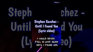 Stephen Sanchez - Until I Found You (Lyrics) #shorts