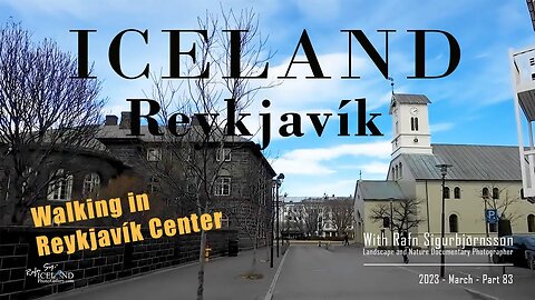 Iceland - Walking in Reykjavík Center 2023-03 │ Part 83