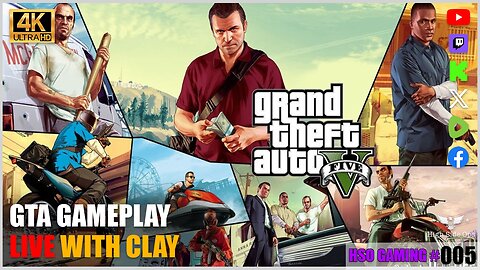 GTA CAREER MODE | GAMING WITH CLAY | HIGH SIDE GAMING 005 [LIVE]