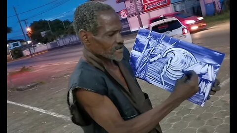 🎨Amazing Street Artist From Suriname🎨 #trending #trend #viral #viralvideo