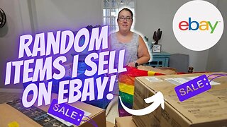 eBay Reseller's Journey - Weekend Sales and Lessons Learned! LOTS of RANDOM Items!