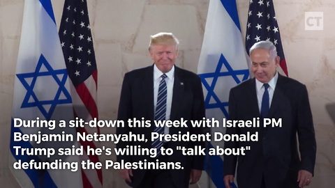 Netanyahu’s Face Is Priceless When Trump Talks About Defunding Palestinians