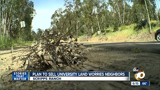 Plan to sell university land worries Scripps Ranch neighbors
