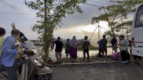 Flood fishing