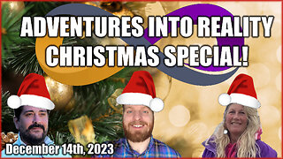 Adventures Into Reality Christmas Special! LIVE with Andrew Bartzis, Dale Tobin, & Laura Massey