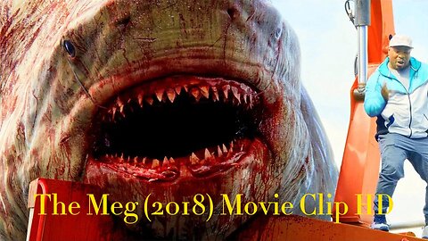 Megalodon Jumps Out Of Water Scene - The Meg (2018) Movie Clip HD