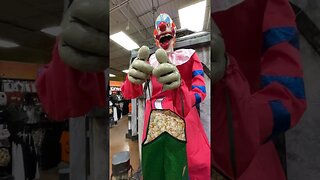 Is this clown animatronic from Spirit Halloween scary?